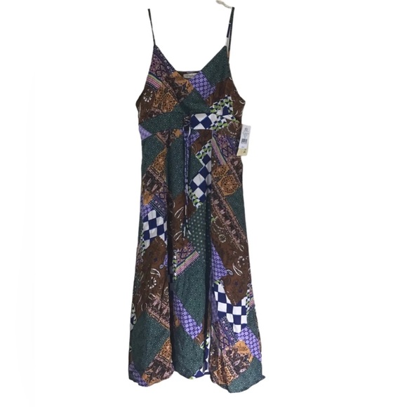 NEW Rewind Juniors Girls Corset Print Midi Slip Dress sz:XL - Picture 5 of 13
